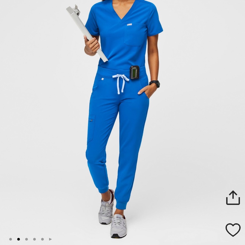 Royal Blue Zamora Jogger Scrub Pant (figs)